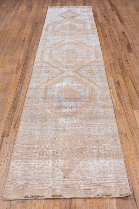 Vintage Oushak Runner Rug (2' x 13')